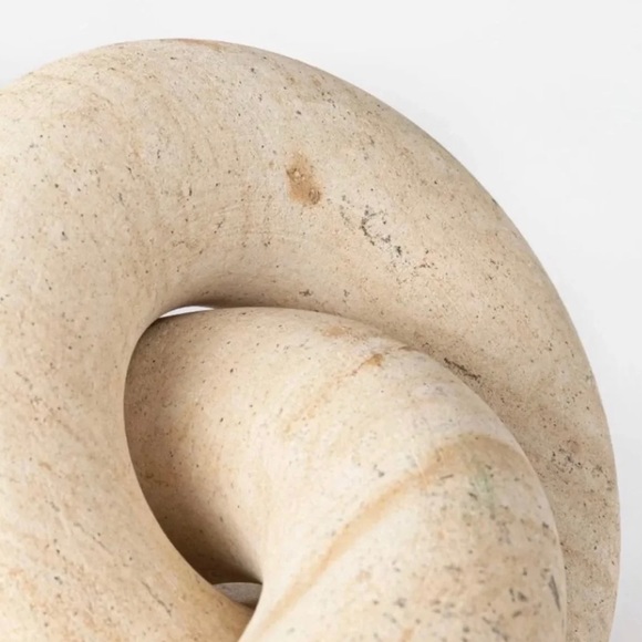 Limestone Knot Figurine Threshold Studio McGee - Picture 7 of 9